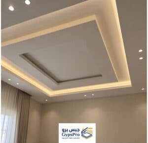 اسقف جبس بورد - جبس برو لتركيب ديكورات الجبس بورد في الشرقية