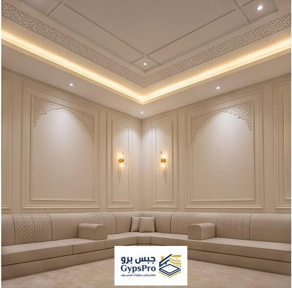 ديكورات جبس متنوعة - جبس برو