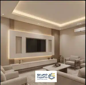 خلفيات شاشات جبس بورد - جبس برو لتركيب ديكورات الجبس بورد في الشرقية