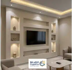 خلفيات شاشات جبس بورد - جبس برو لتركيب ديكورات الجبس بورد في الشرقية